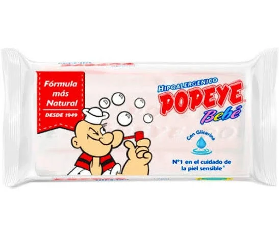 Jabón Popeye Hipoalergénico Bebé 170 G